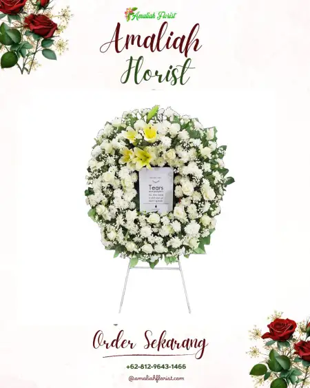 Krans Bunga Duka Kedokangabus